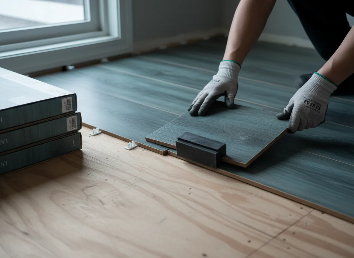 Luxury Vinyl Plank Installation company in Alzada, MT
